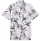 PUMA Mattr Birds of Paradise Poloshirt Herren 02 - white glow/pink icing M