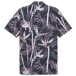 PUMA Mattr Birds of Paradise Poloshirt Herren 01 - deep...