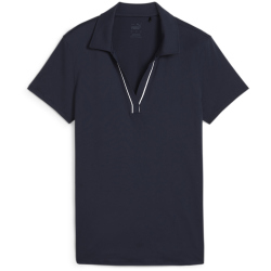 PUMA Cloudspun Piped Poloshirt Damen 02 - deep navy XS