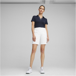 PUMA Costa 8.5" Golfshorts Damen 02 - white glow XS