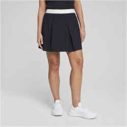 PUMA Club Pleated Golfrock Damen 07 - deep navy/white...