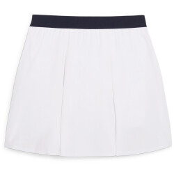 PUMA Club Pleated Golfrock Damen 01 - white glow/deep navy L