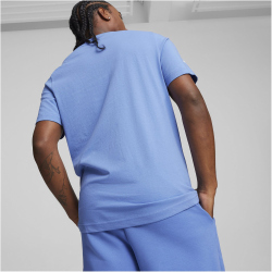 PUMA BMW M Motorsport Essentials Logo T-Shirt Herren 05 - blue skies M