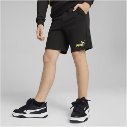 PUMA Essentials+ 2 Col Shorts Jungen 59 - PUMA black/lime...