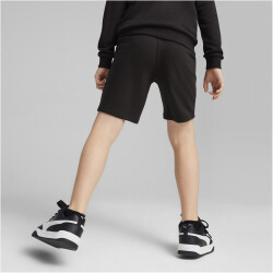 PUMA Essentials+ 2 Col Shorts Jungen 59 - PUMA black/lime sheen 164