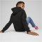 PUMA Ess+ Metallic 2 Col Big Logo Fleece-Hoodie Jungen 59 - PUMA black/lime sheen 176