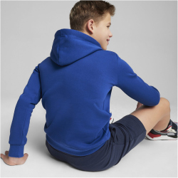 PUMA Ess+ Metallic 2 Col Big Logo Fleece-Hoodie Jungen 21 - cobalt glaze 176