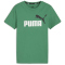 PUMA Ess+ Metallic 2 Col Logo T-Shirt Jungen 76 - archive green 128