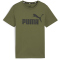 PUMA Essentials Logo T-Shirt Jungen 76 - olive green 104