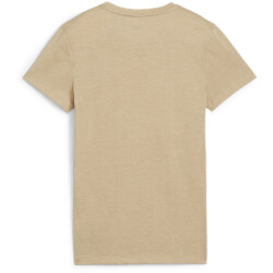 PUMA Essentials Logo Heather T-Shirt Damen 82 - prairie...