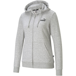 PUMA Essentials Small Logo Kapuzenjacke Damen 04 - light...