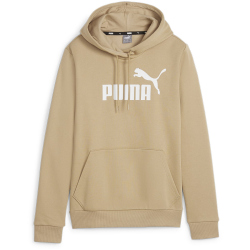 PUMA Essentials Logo Fleece Hoodie Damen 85 - prairie tan M