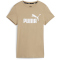 PUMA Essentials Logo T-Shirt Damen 80 - prairie tan S
