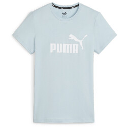 PUMA Essentials Logo T-Shirt Damen 25 - turquoise surf XS