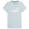 PUMA Essentials Logo T-Shirt Damen 25 - turquoise surf S
