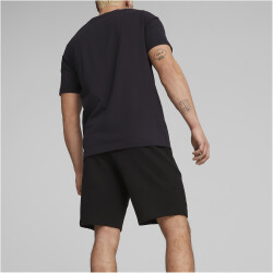 PUMA Ess+ Metallic 2 Col Sweatshorts 10 61 - PUMA black/PUMA white S