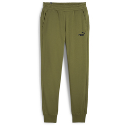 PUMA Essentials Logo Fleece-Jogginghose Herren 76 - olive...