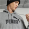PUMA Essentials Big Logo Kapuzenjacke Herren 03 - medium gray heather S