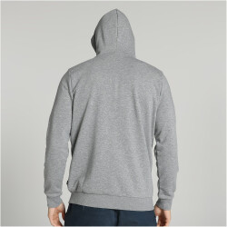 PUMA Essentials Big Logo Kapuzenjacke Herren 03 - medium gray heather XXL