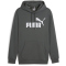PUMA Essentials Big Logo Fleece-Hoodie Herren 69 - mineral gray S