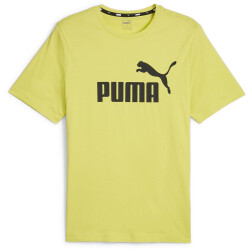 PUMA Essentials Logo T-Shirt Herren 66 - lime sheen S