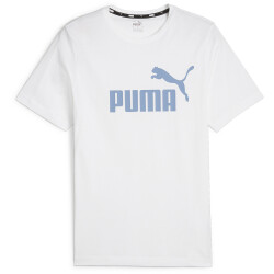 PUMA Essentials Logo T-Shirt Herren 35 - PUMA white/zen...