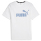 PUMA Essentials Logo T-Shirt Herren 35 - PUMA white/zen blue S