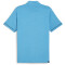 PUMA Cloudspun Haystack Poloshirt Herren 17 - aqua blue heather/puma black heather S