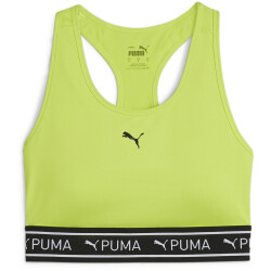 PUMA 4Keeps Elastic Mid Support Sport-BH Damen 39 - lime...