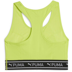 PUMA 4Keeps Elastic Mid Support Sport-BH Damen 39 - lime pow XS
