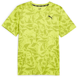 PUMA Train Favorite Print Trainingsshirt Herren 39 - lime...
