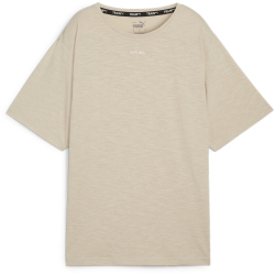 PUMA Fit Graphic Oversized T-Shirt Damen 90 - putty XS