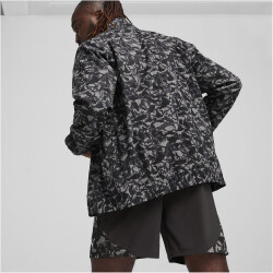 PUMA Fit Print Woven Trainingsjacke Herren 01 - PUMA black/q1 print S