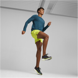 PUMA Run Velocity Ultraweave 5" Laufshorts Herren 39 - lime pow M