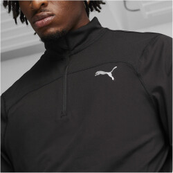 PUMA Run Cloudspun 1/4-Zip Lauf-Sweatshirt Herren 01 - PUMA black XL