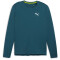 PUMA Run Cloudspun langarm Laufshirt Herren 21 - ocean tropic M