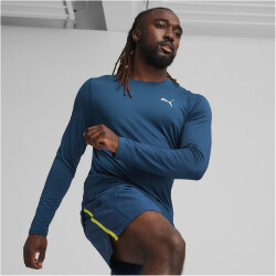 PUMA Run Cloudspun langarm Laufshirt Herren 21 - ocean...