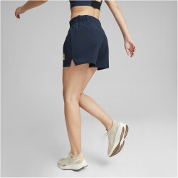 PUMA First Mile Woven Laufshorts Damen 14 - club navy XS