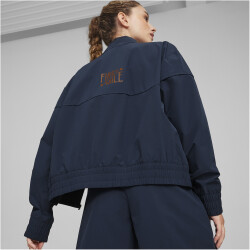 PUMA First Mile Woven Laufjacke Damen 14 - club navy XL