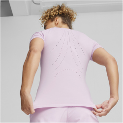 PUMA Run Cloudspun Laufshirt Damen 60 - grape mist M