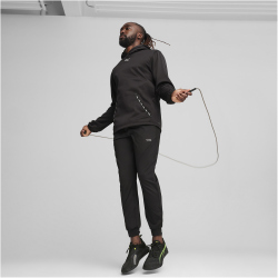 PUMA Fit Taped PWRFleece Lite Hoodie Herren 01 - PUMA black S