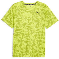PUMA Fit Ultrabreathe Print T-Shirt Herren 39 - lime...