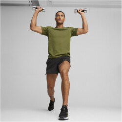 PUMA Fit TriBlend Ultrabreathe T-Shirt Herren 33 - olive green XS