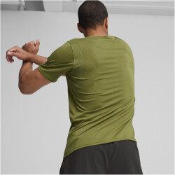 PUMA Fit TriBlend Ultrabreathe T-Shirt Herren 33 - olive green XS