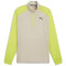 PUMA Fit Woven 1/4-Zip Trainings-Top Herren 90 - putty/lime pow S