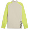 PUMA Fit Woven 1/4-Zip Trainings-Top Herren 90 - putty/lime pow XL