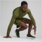 PUMA Formknit Seamless 1/4-Zip Trainings-Sweatshirt Herren 33 - olive green S