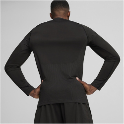 PUMA Formknit Seamless 1/4-Zip Trainings-Sweatshirt Herren 01 - PUMA black S