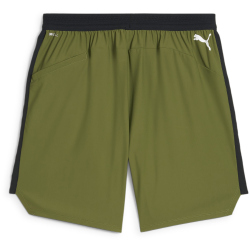 PUMA Fuse 7" 4-Wege-Stretch Trainingsshorts Herren 33 - olive green L