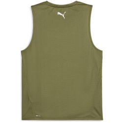 PUMA DriRelease Mesh Tanktop Herren 33 - olive green XL
